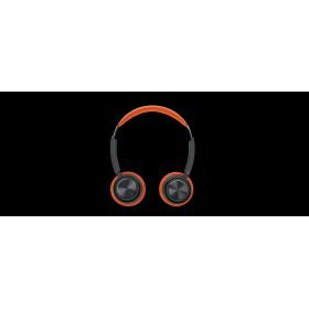 CUFFIA PADIGLIONE MUSE M-271 BO VERSIONE BLUETOOTH: V5.4, ARCHETTO REGOLABILE PER IL MASSIMO COMFORT, AUTONOMIA DI RIPRODUZIONE MUSICALE: 65 ORE COLORE ARANCIONE